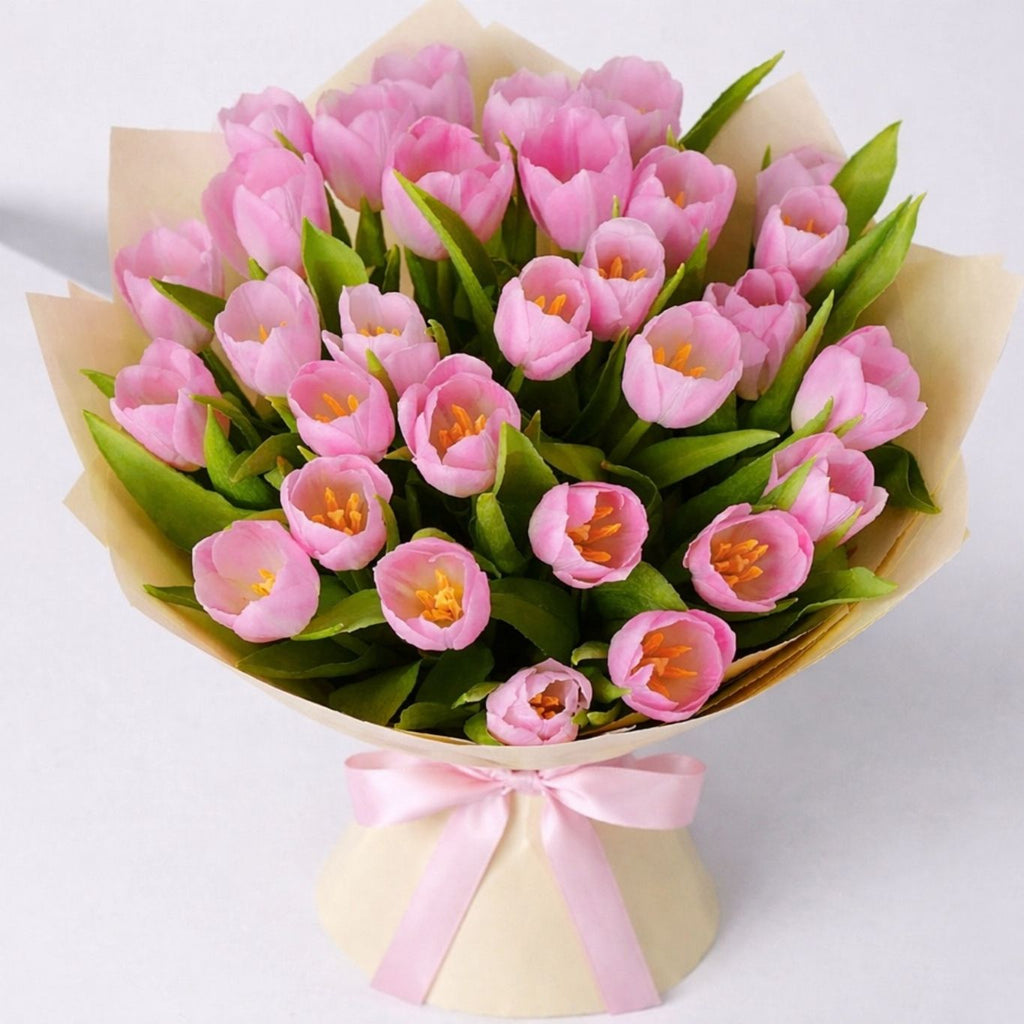 Luxury Pink Tulips