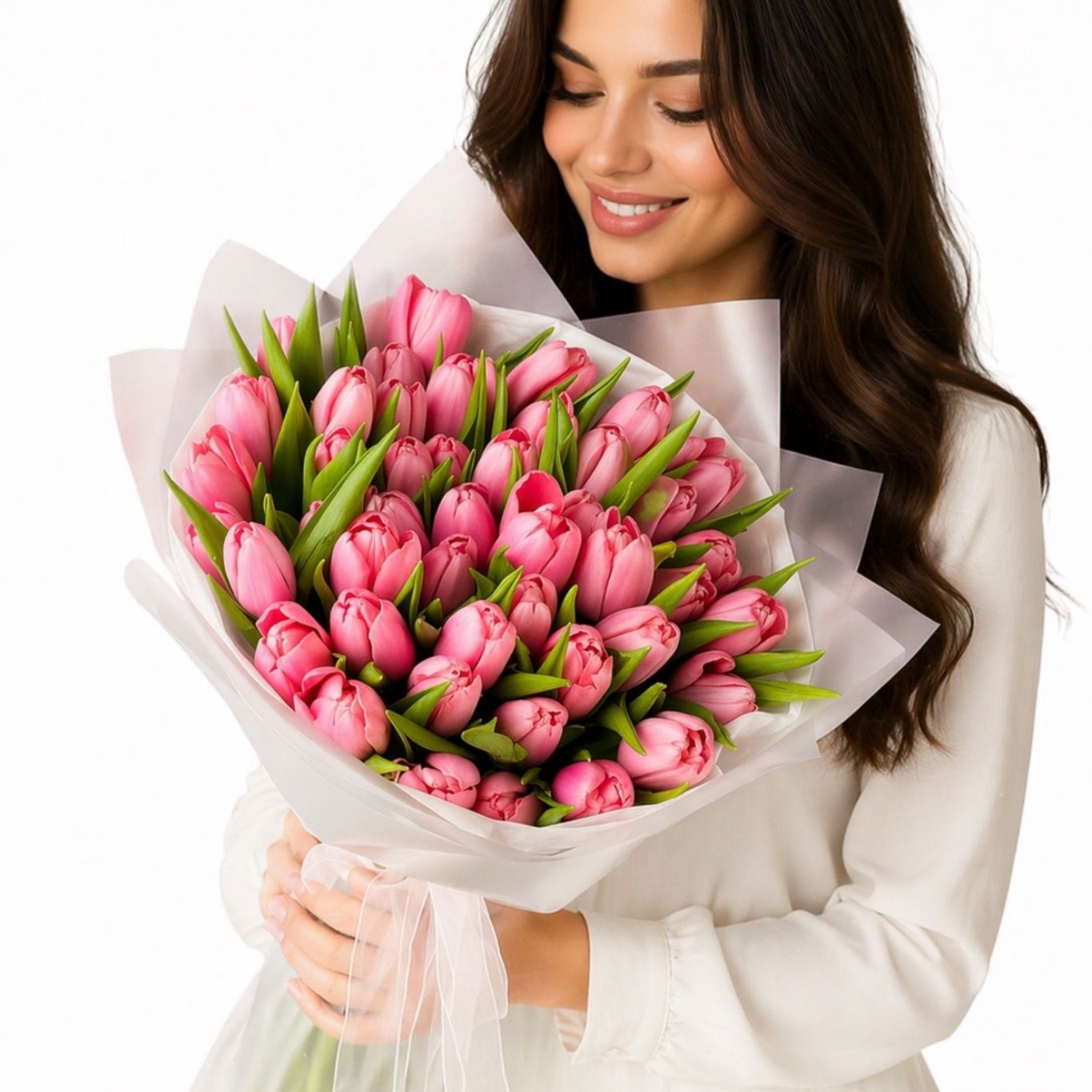 Luxury Pink Tulips