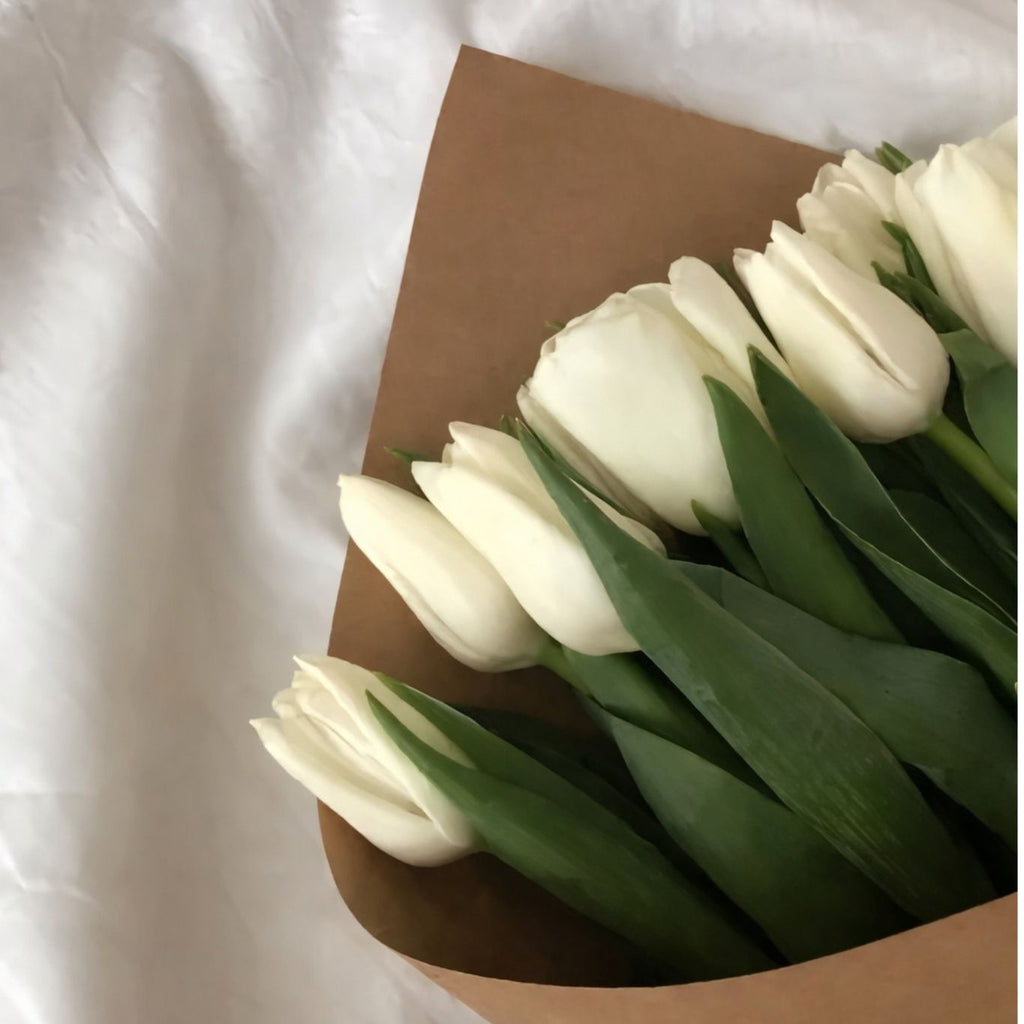 Luxury White Tulips