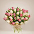 lush & Ivory Luxury Tulip Bouquet (30 Stems)